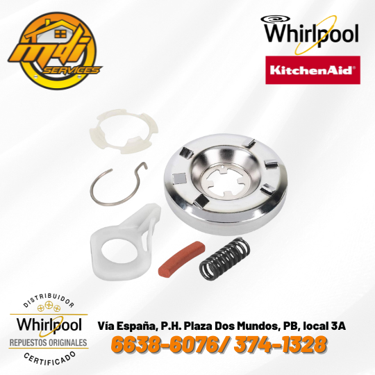 KIT CROCHE LAVADORA WHIRLPOOL ORIGINAL FSP